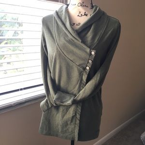 DANSKIN Olive Green Top